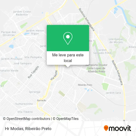Hr Modas mapa
