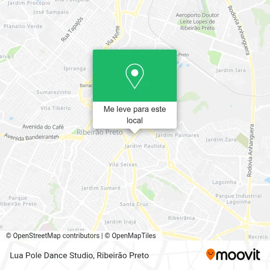 Lua Pole Dance Studio mapa