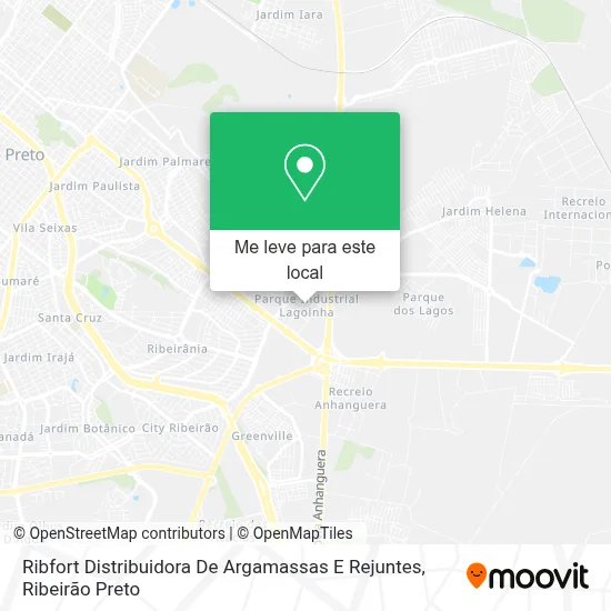Ribfort Distribuidora De Argamassas E Rejuntes mapa