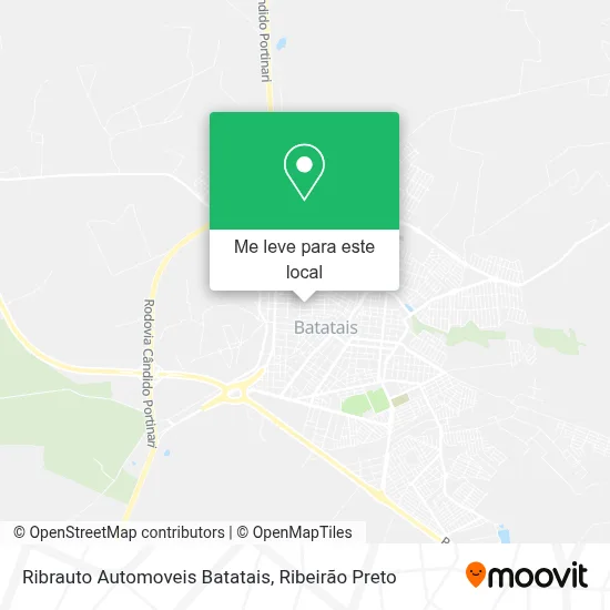 Ribrauto Automoveis Batatais mapa