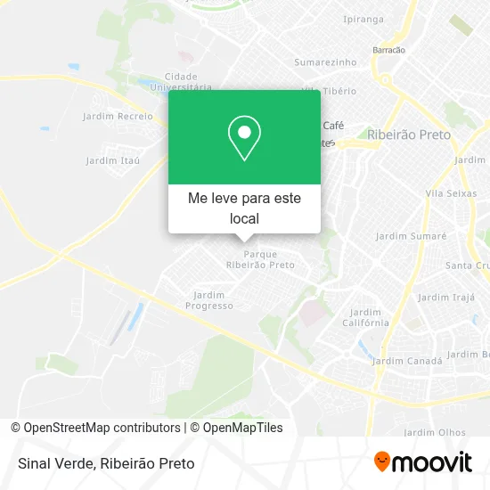 Sinal Verde mapa
