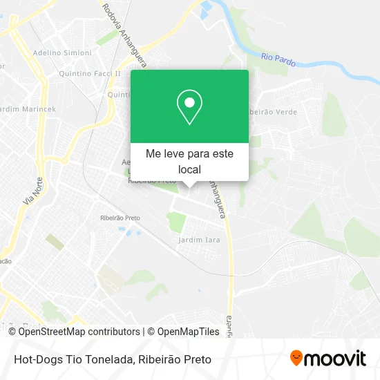 Hot-Dogs Tio Tonelada mapa