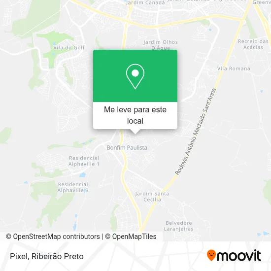 Pixel mapa