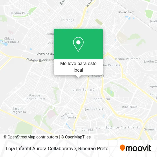 Loja Infantil Aurora Collaborative mapa