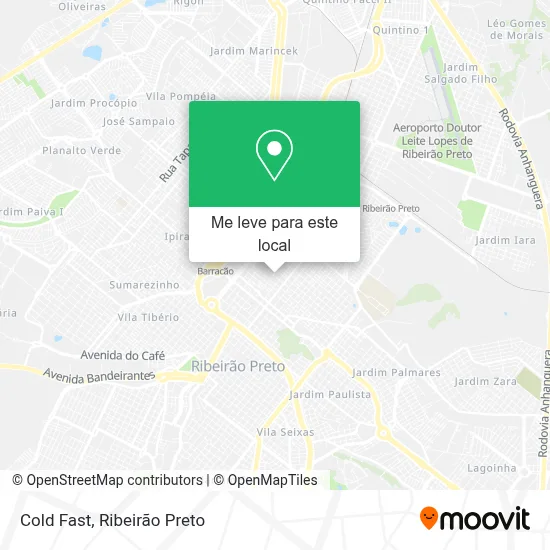 Cold Fast mapa