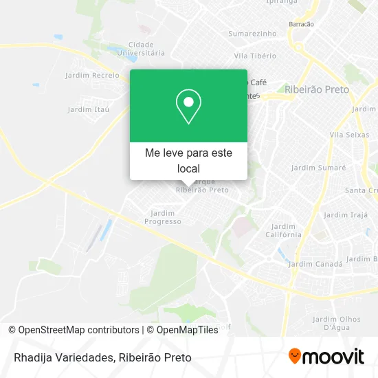 Rhadija Variedades mapa