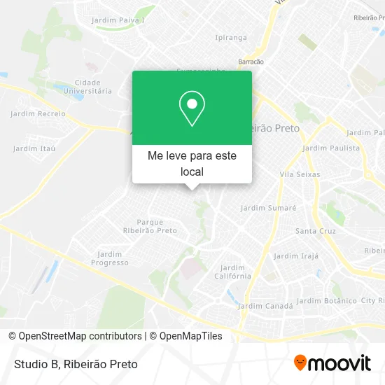 Studio B mapa