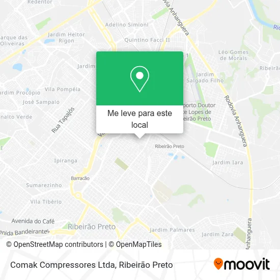 Comak Compressores Ltda mapa