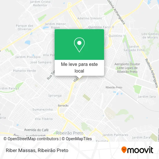 Riber Massas mapa
