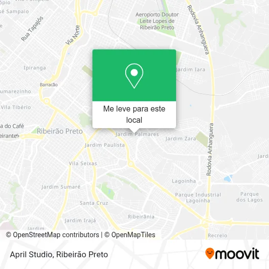 April Studio mapa