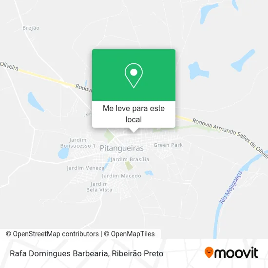Rafa Domingues Barbearia mapa