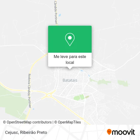 Cejusc mapa
