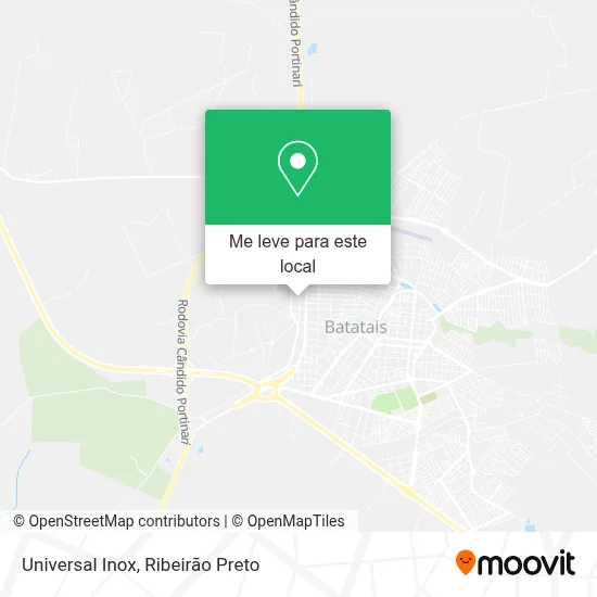 Universal Inox mapa