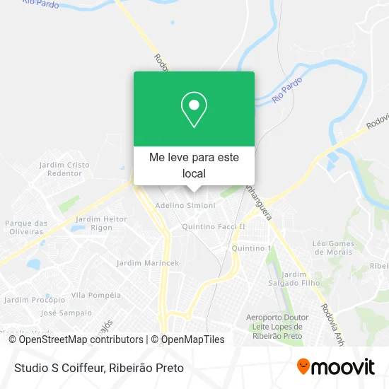 Studio S Coiffeur mapa