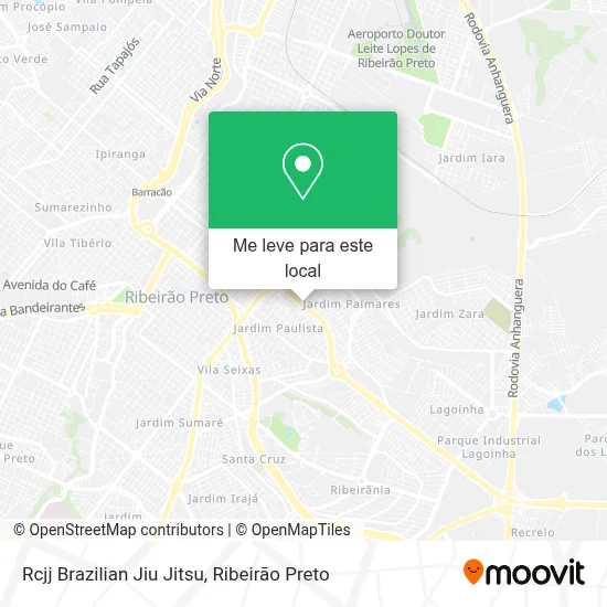 Rcjj Brazilian Jiu Jitsu mapa