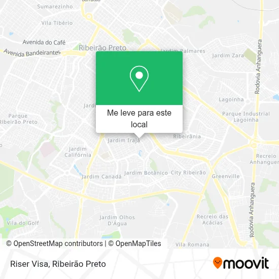 Riser Visa mapa