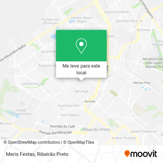 Meris Festas mapa