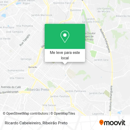 Ricardo Cabeleireiro mapa