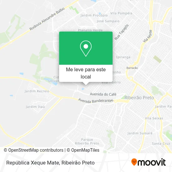 República Xeque Mate mapa