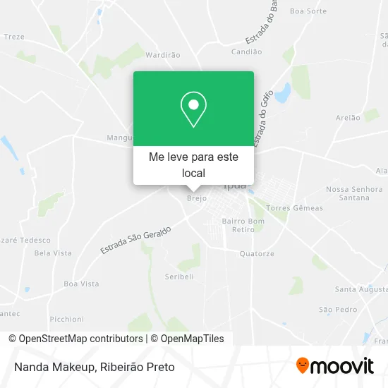 Nanda Makeup mapa