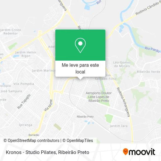 Kronos - Studio Pilates mapa