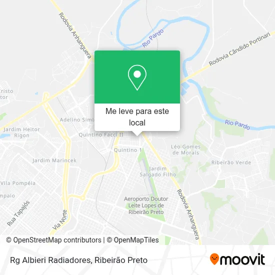 Rg Albieri Radiadores mapa