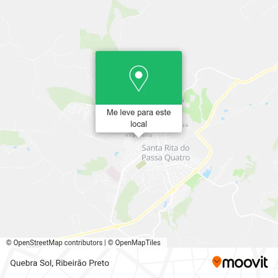 Quebra Sol mapa