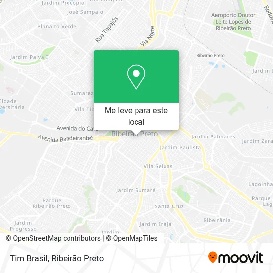 Tim Brasil mapa