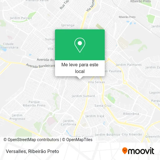 Versalles mapa