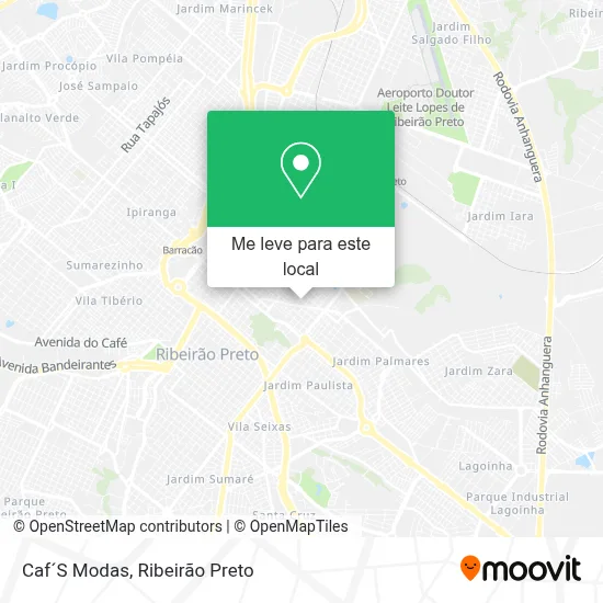 Caf´S Modas mapa