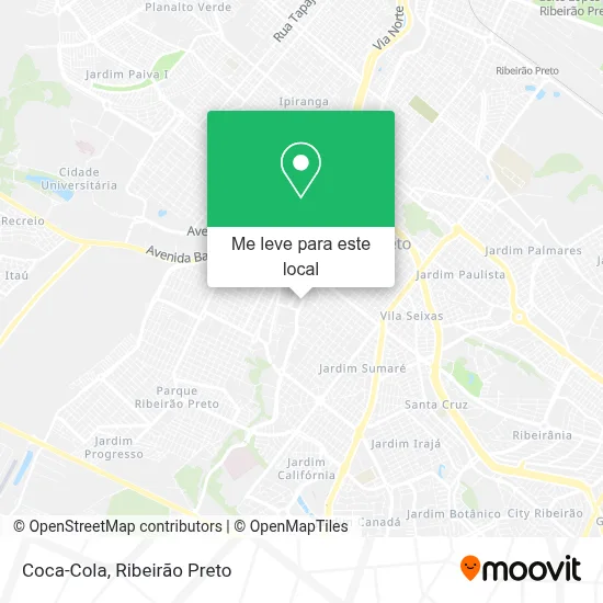 Coca-Cola mapa