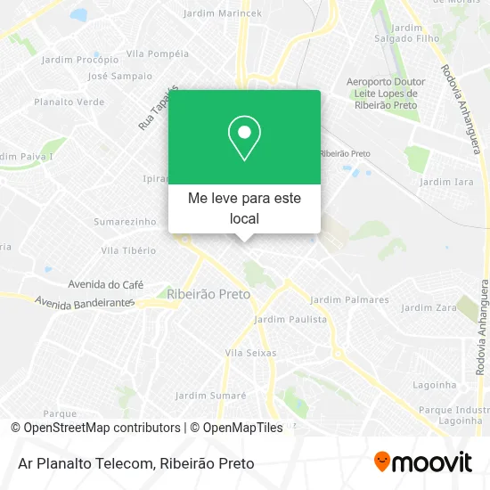 Ar Planalto Telecom mapa