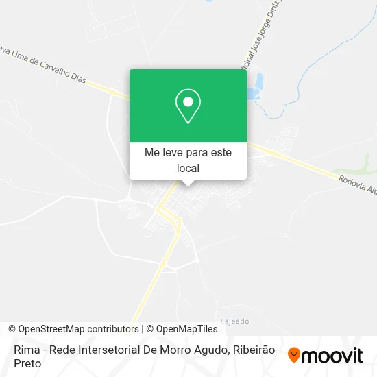 Rima - Rede Intersetorial De Morro Agudo mapa