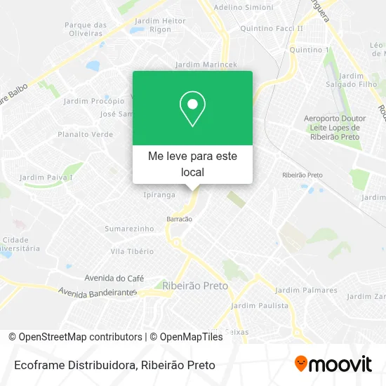 Ecoframe Distribuidora mapa
