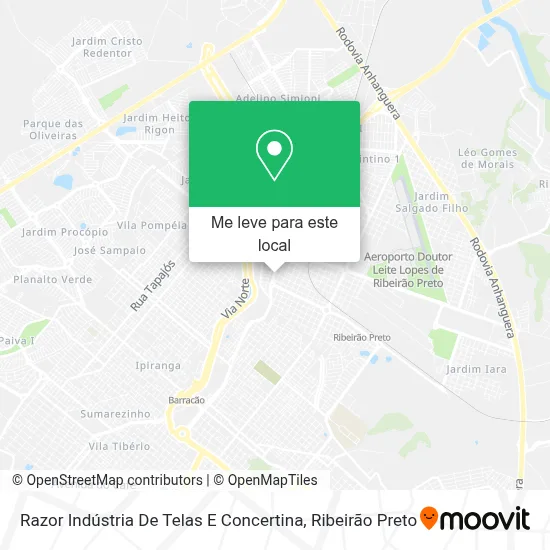 Razor Indústria De Telas E Concertina mapa
