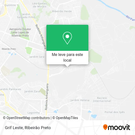 Grif Leste mapa