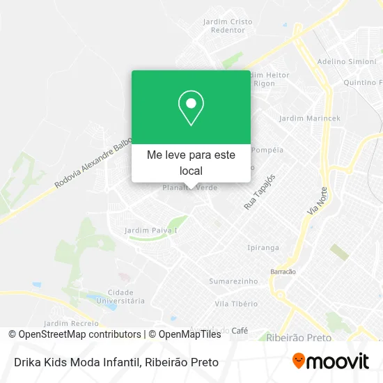 Drika Kids Moda Infantil mapa