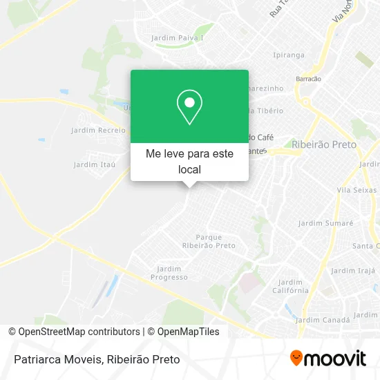 Patriarca Moveis mapa