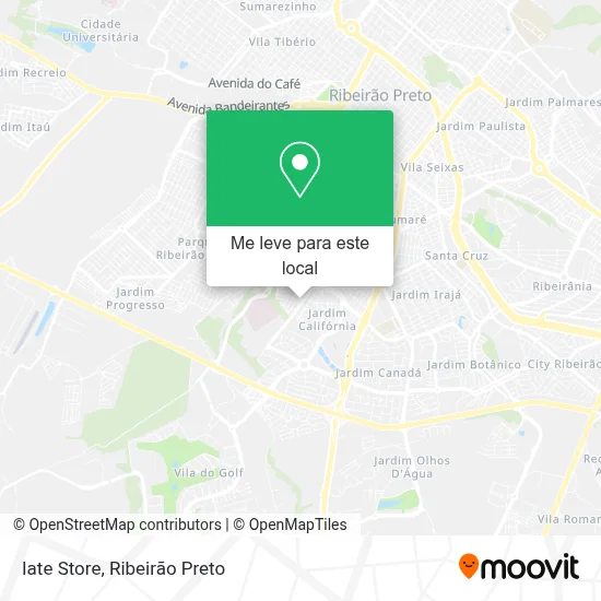 Iate Store mapa