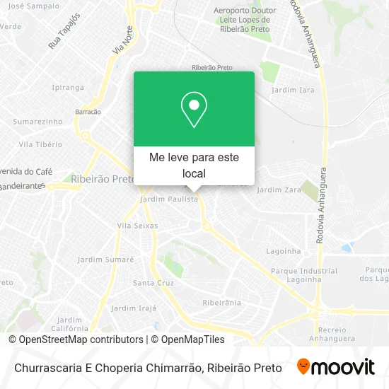 Churrascaria E Choperia Chimarrão mapa