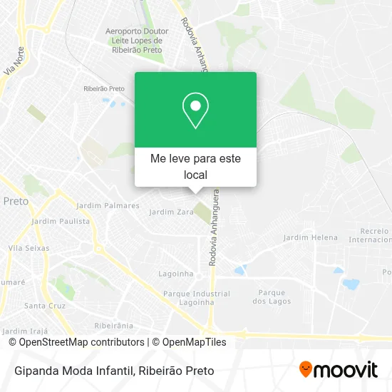 Gipanda Moda Infantil mapa