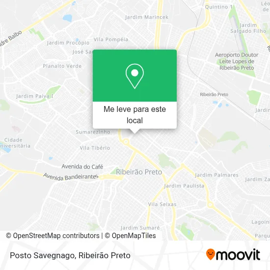 Posto Savegnago mapa