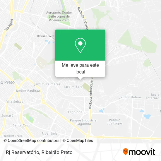 Rj Reservatório mapa