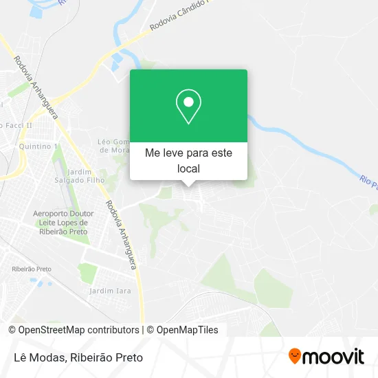 Lê Modas mapa