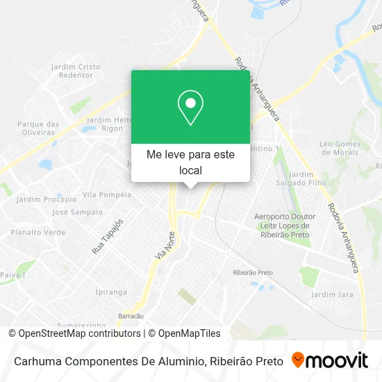Carhuma Componentes De Aluminio mapa