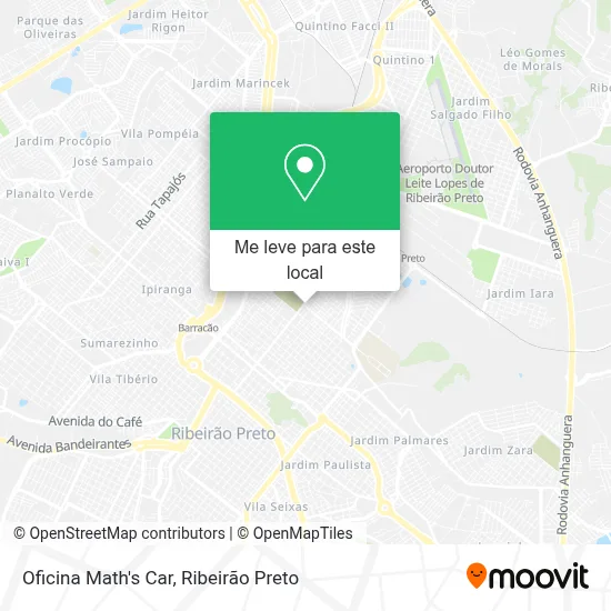 Oficina Math's Car mapa