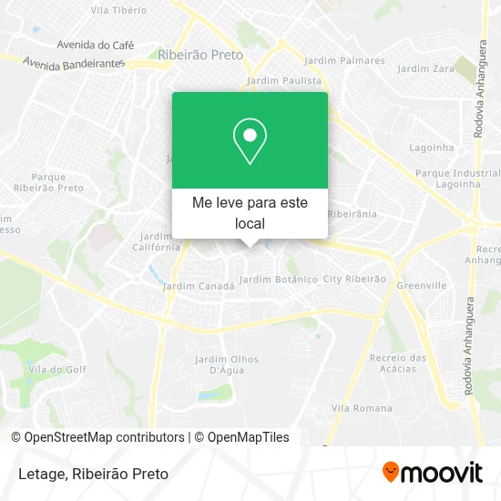Letage mapa