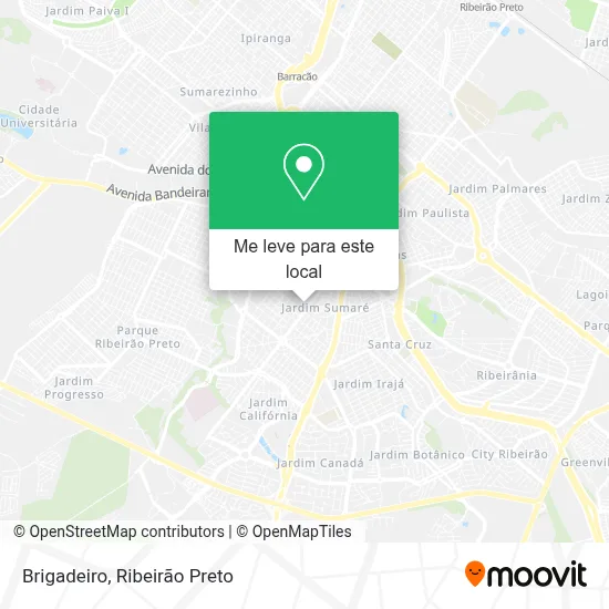 Brigadeiro mapa