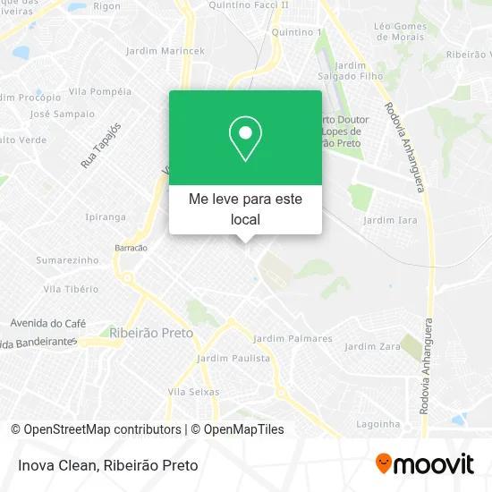 Inova Clean mapa
