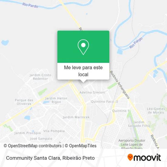Community Santa Clara mapa